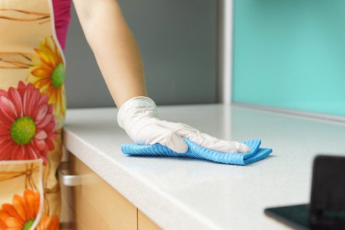 Professional one off cleaning service in SE18 refreshing a home interior