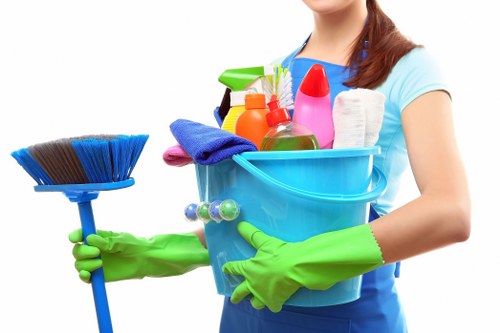 Fresh and organised home after house cleaning in SE18