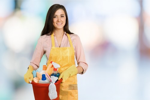Spill response and floor safety during carpet cleaning